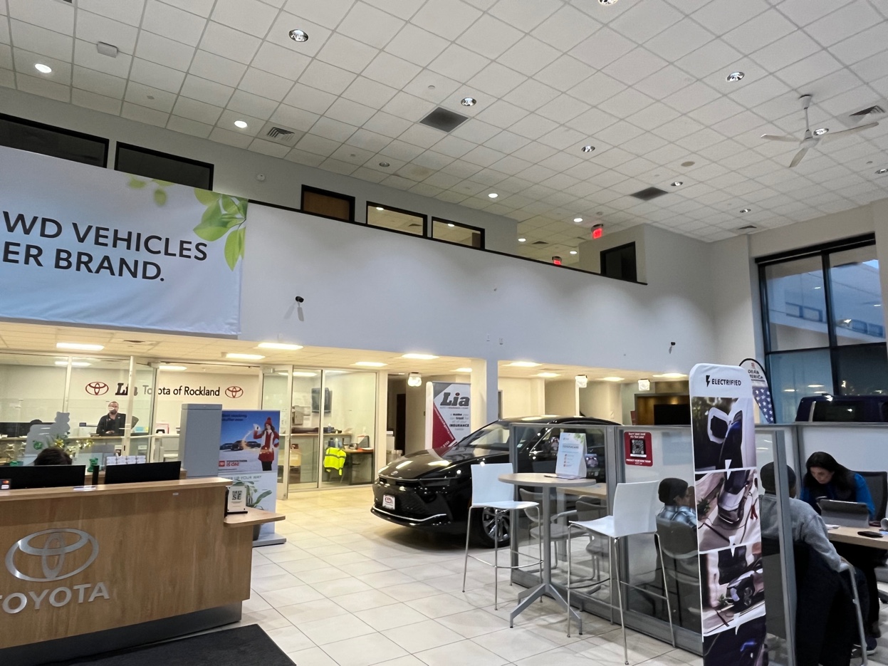 Security camera installation showroom commercial property Dutchess County NY